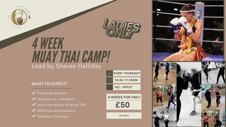 Ladies 4 week Muay Thai Bootcamp