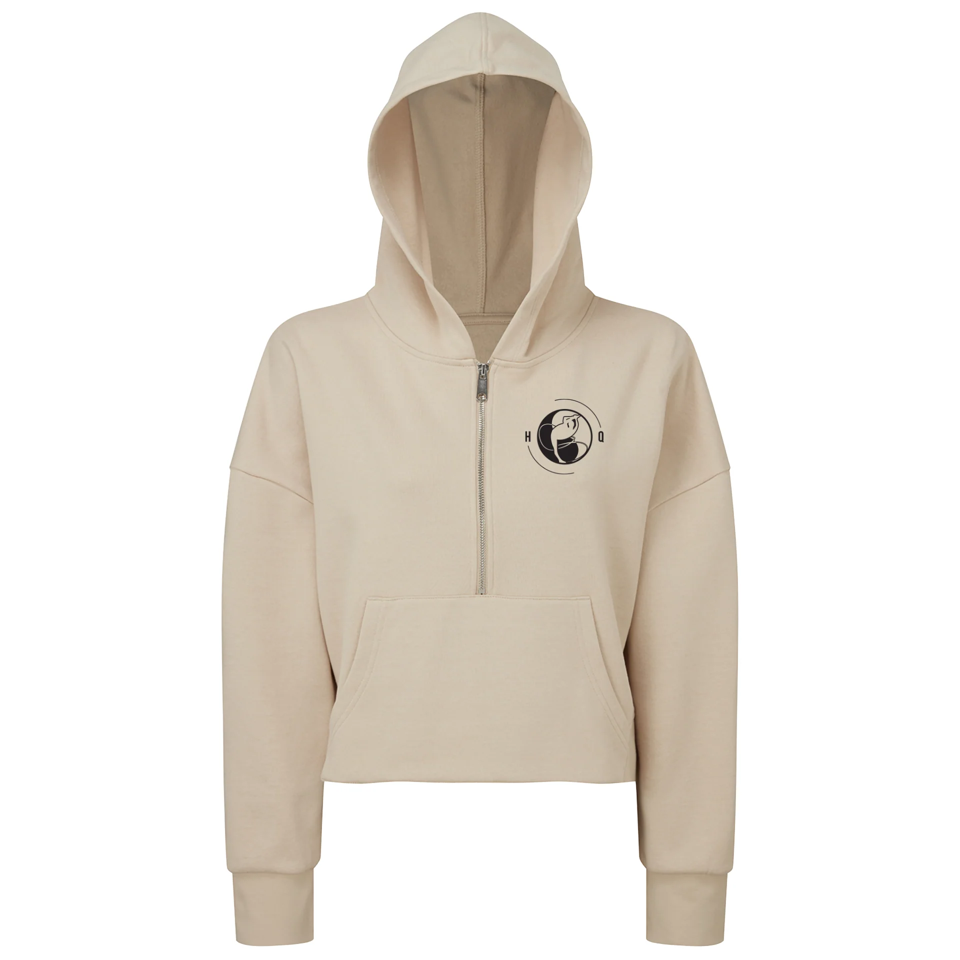 HQ - Women's 1/2 zip hoodie - Image 4