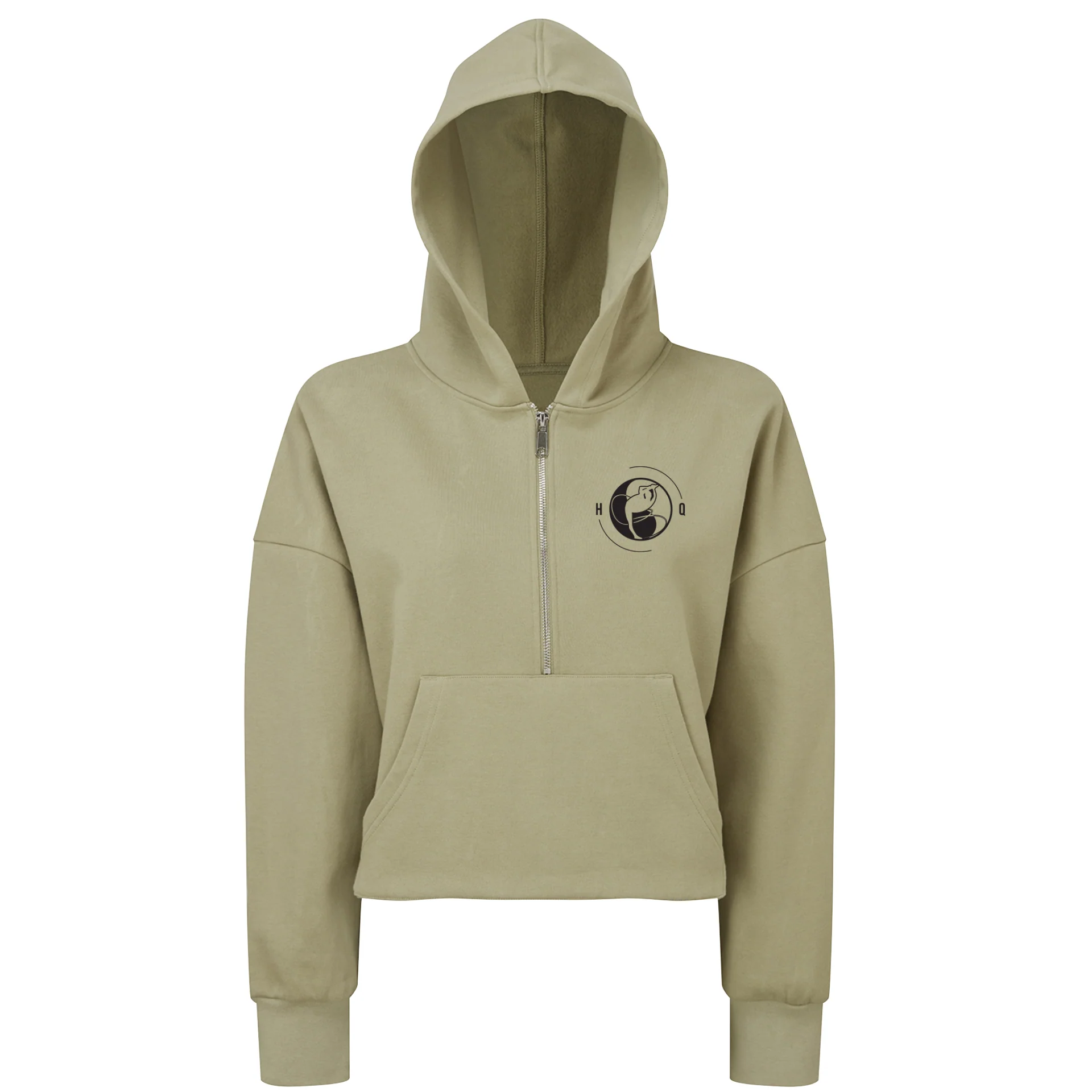 HQ - Women's 1/2 zip hoodie - Image 5